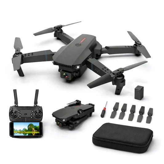 Dron Vortex SkyGemini 4K  con doble cámara + Maletín Gratis